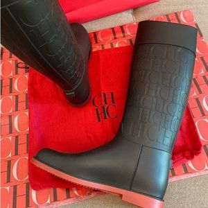 Carolina Herrera silicone Boots